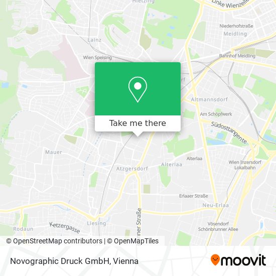 Novographic Druck GmbH map
