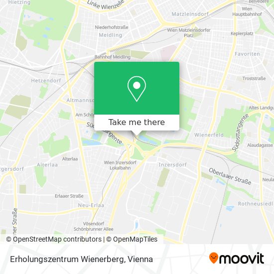 Erholungszentrum Wienerberg map