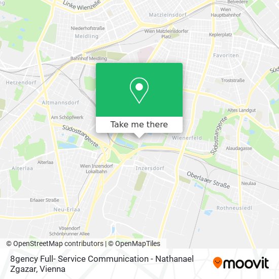 8gency Full- Service Communication - Nathanael Zgazar map