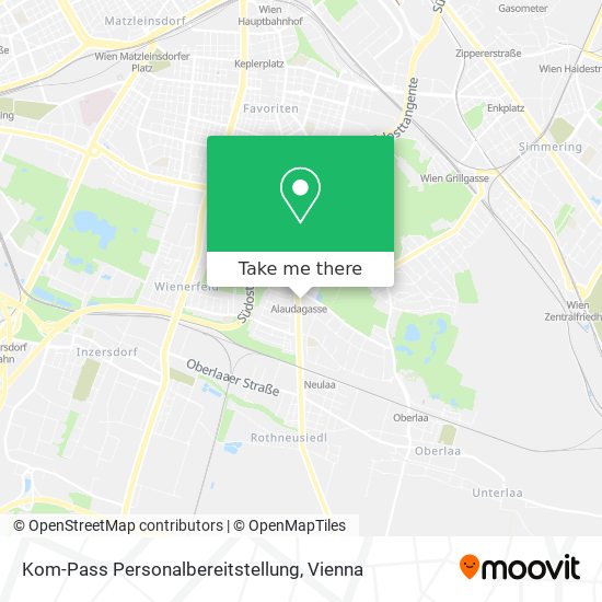 Kom-Pass Personalbereitstellung map