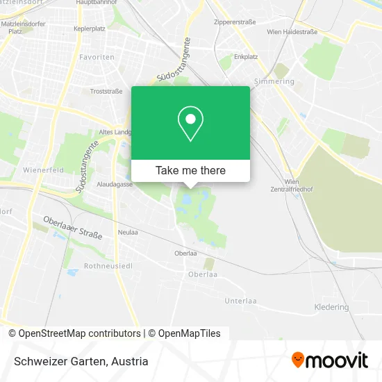 Schweizer Garten map