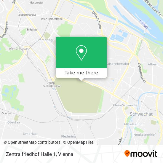 Zentralfriedhof Halle 1 map