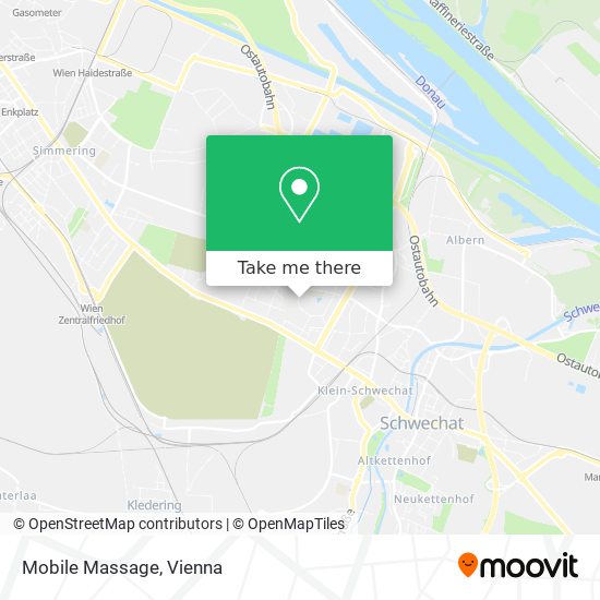 Mobile Massage map