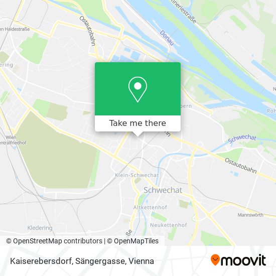 Kaiserebersdorf, Sängergasse map