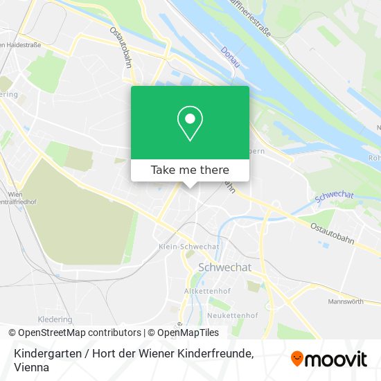 Kindergarten / Hort der Wiener Kinderfreunde map