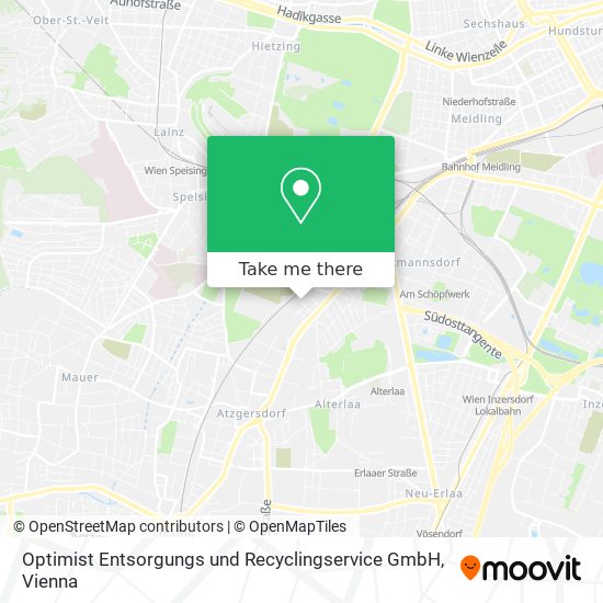 Optimist Entsorgungs und Recyclingservice GmbH map