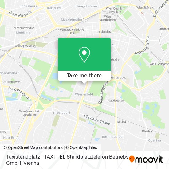 Taxistandplatz - TAXI-TEL Standplatztelefon Betriebs GmbH map