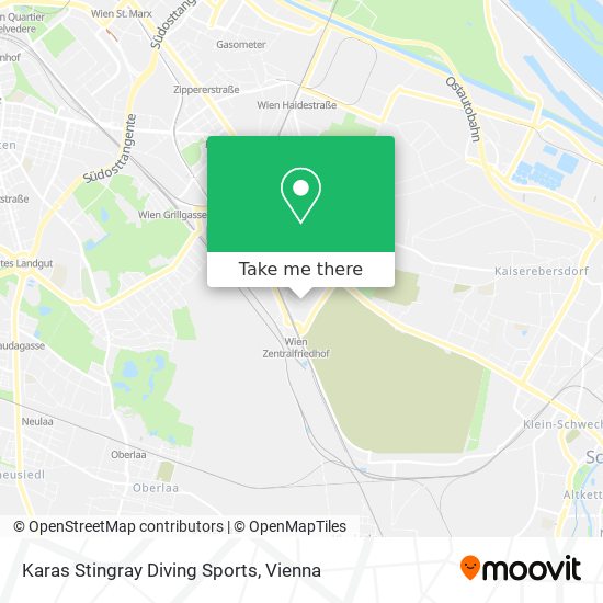 Karas Stingray Diving Sports map