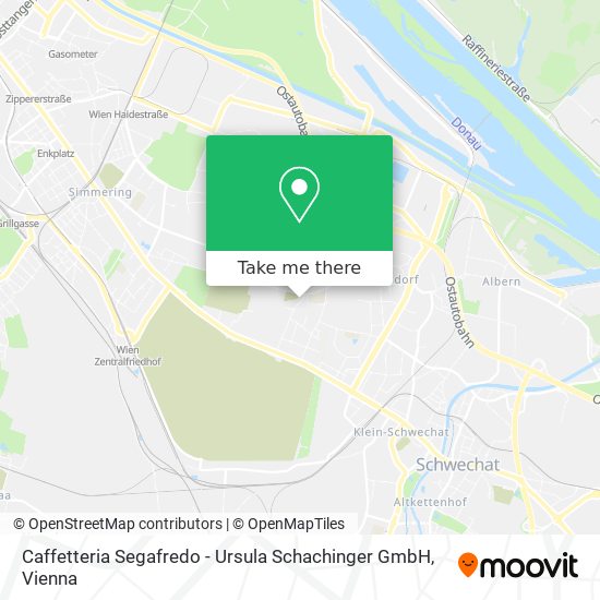 Caffetteria Segafredo - Ursula Schachinger GmbH map