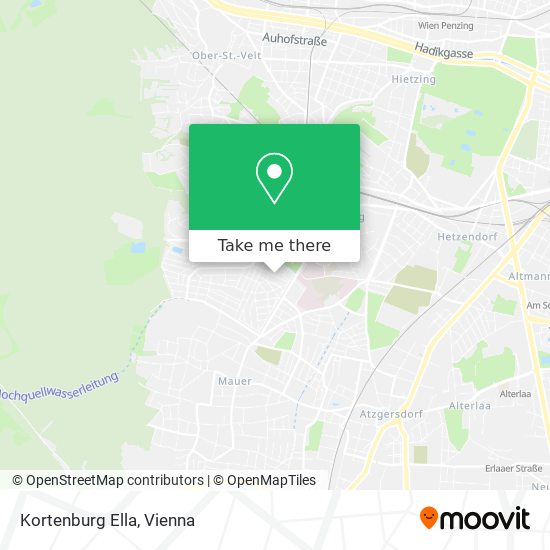 Kortenburg Ella map