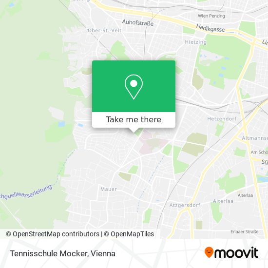 Tennisschule Mocker map