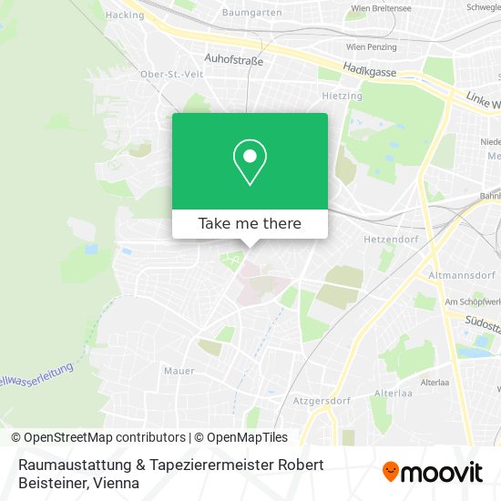 Raumaustattung & Tapezierermeister Robert Beisteiner map