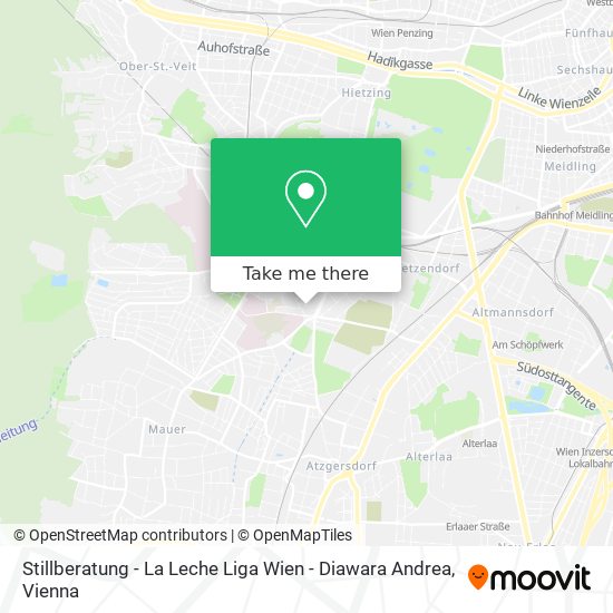 Stillberatung - La Leche Liga Wien - Diawara Andrea map