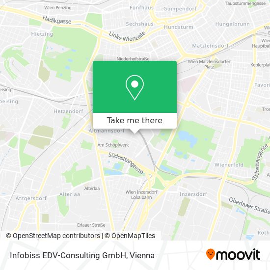 Infobiss EDV-Consulting GmbH map