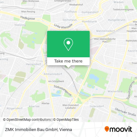 ZMK Immobilien Bau GmbH map