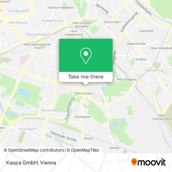 Kaspa GmbH map