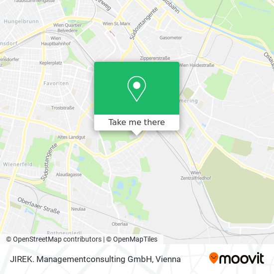 JIREK. Managementconsulting GmbH map