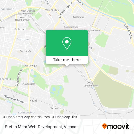 Stefan Mahr Web-Development map