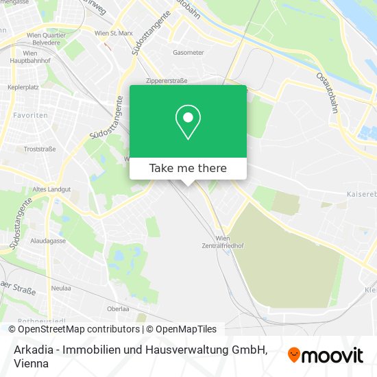 Arkadia - Immobilien und Hausverwaltung GmbH map