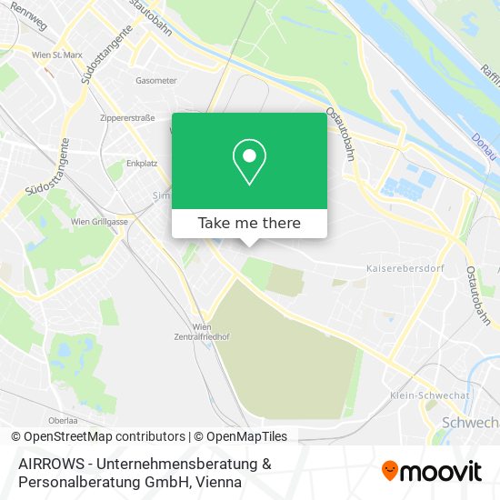 AIRROWS - Unternehmensberatung & Personalberatung GmbH map
