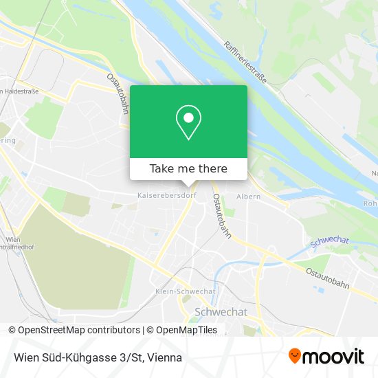Wien Süd-Kühgasse 3/St map
