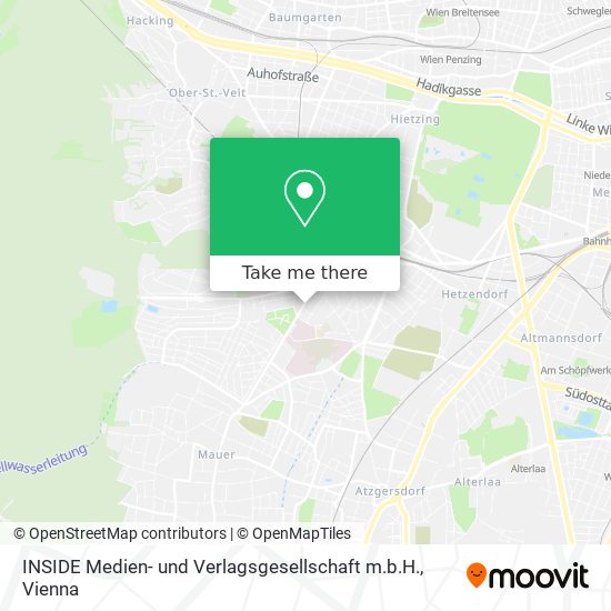 INSIDE Medien- und Verlagsgesellschaft m.b.H. map