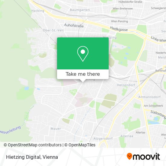 Hietzing Digital map