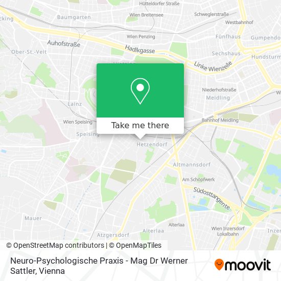 Neuro-Psychologische Praxis - Mag Dr Werner Sattler map
