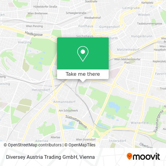 Diversey Austria Trading GmbH map