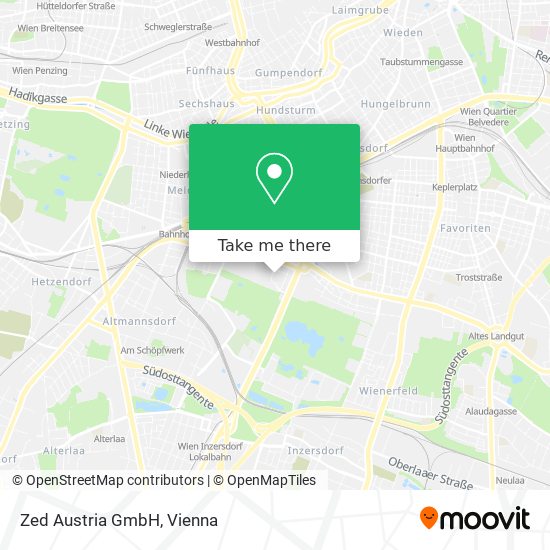 Zed Austria GmbH map