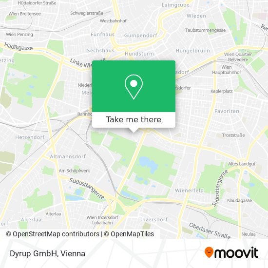 Dyrup GmbH map