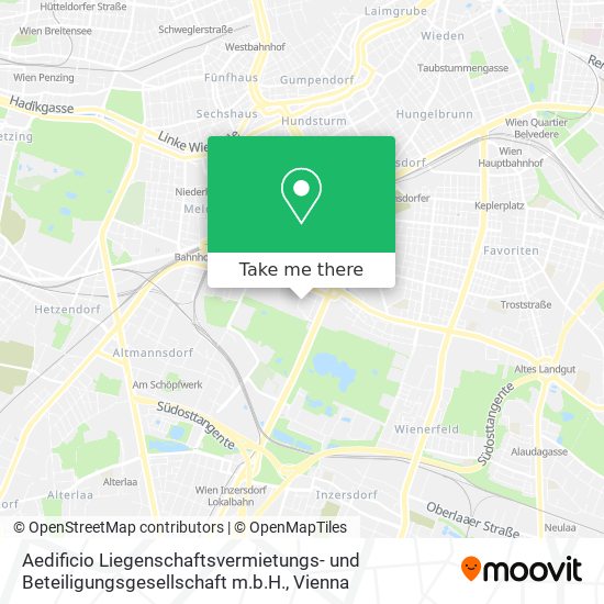 Aedificio Liegenschaftsvermietungs- und Beteiligungsgesellschaft m.b.H. map