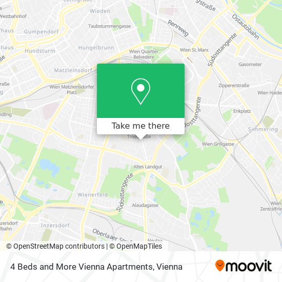 4 Beds and More Vienna Apartments map