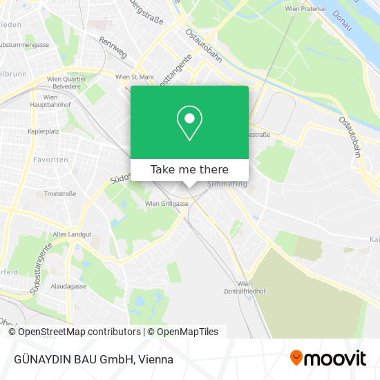 GÜNAYDIN BAU GmbH map