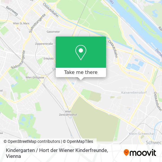 Kindergarten / Hort der Wiener Kinderfreunde map