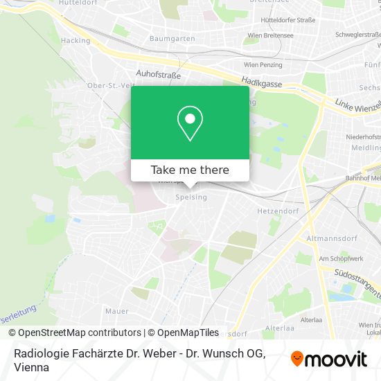 Radiologie Fachärzte Dr. Weber - Dr. Wunsch OG map