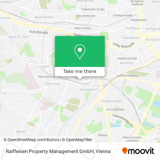 Raiffeisen Property Management GmbH map