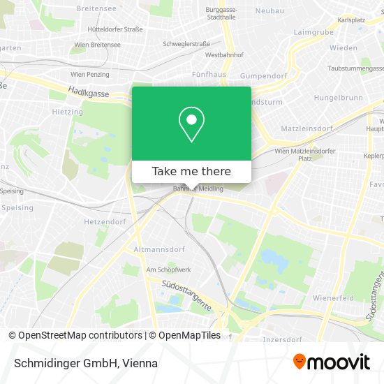 Schmidinger GmbH map