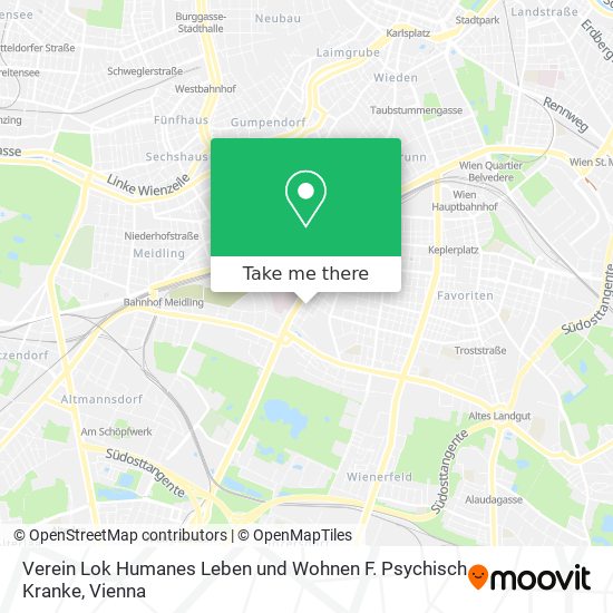 Verein Lok Humanes Leben und Wohnen F. Psychisch Kranke map