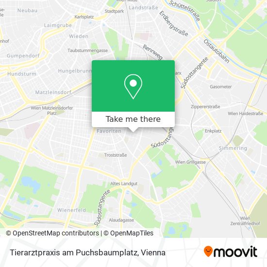 Tierarztpraxis am Puchsbaumplatz map