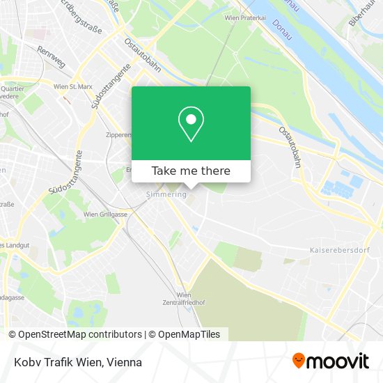 Kobv Trafik Wien map