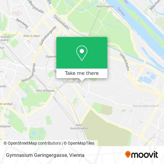 Gymnasium Geringergasse map