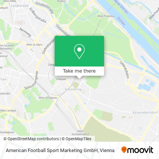 American Football Sport Marketing GmbH map