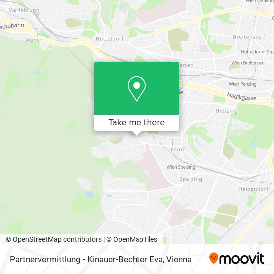 Partnervermittlung - Kinauer-Bechter Eva map