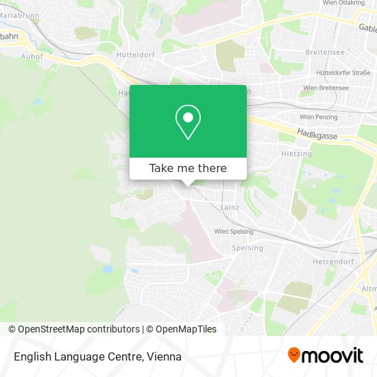 English Language Centre map