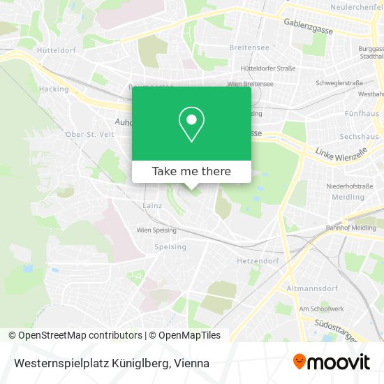 Westernspielplatz Küniglberg map