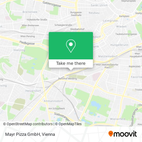 Mayr Pizza GmbH map