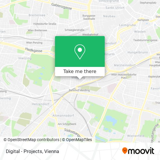 Digital - Projects map