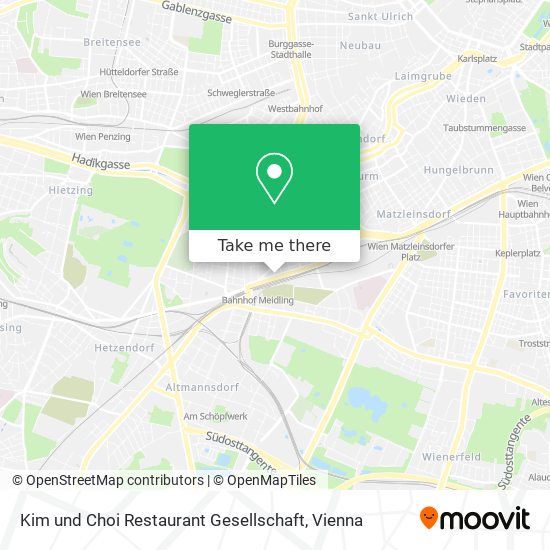 Kim und Choi Restaurant Gesellschaft map