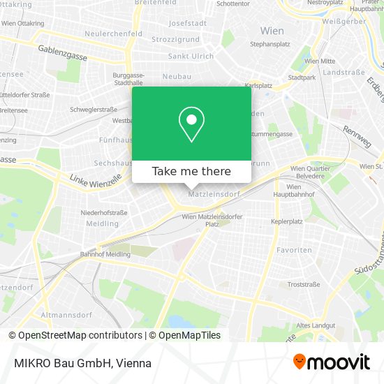 MIKRO Bau GmbH map